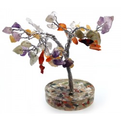 Mini Desktop Healing Wired Crystal Tree